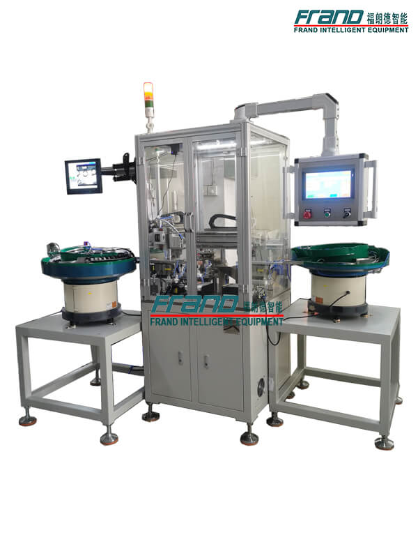 Elastic clamp assembly machine